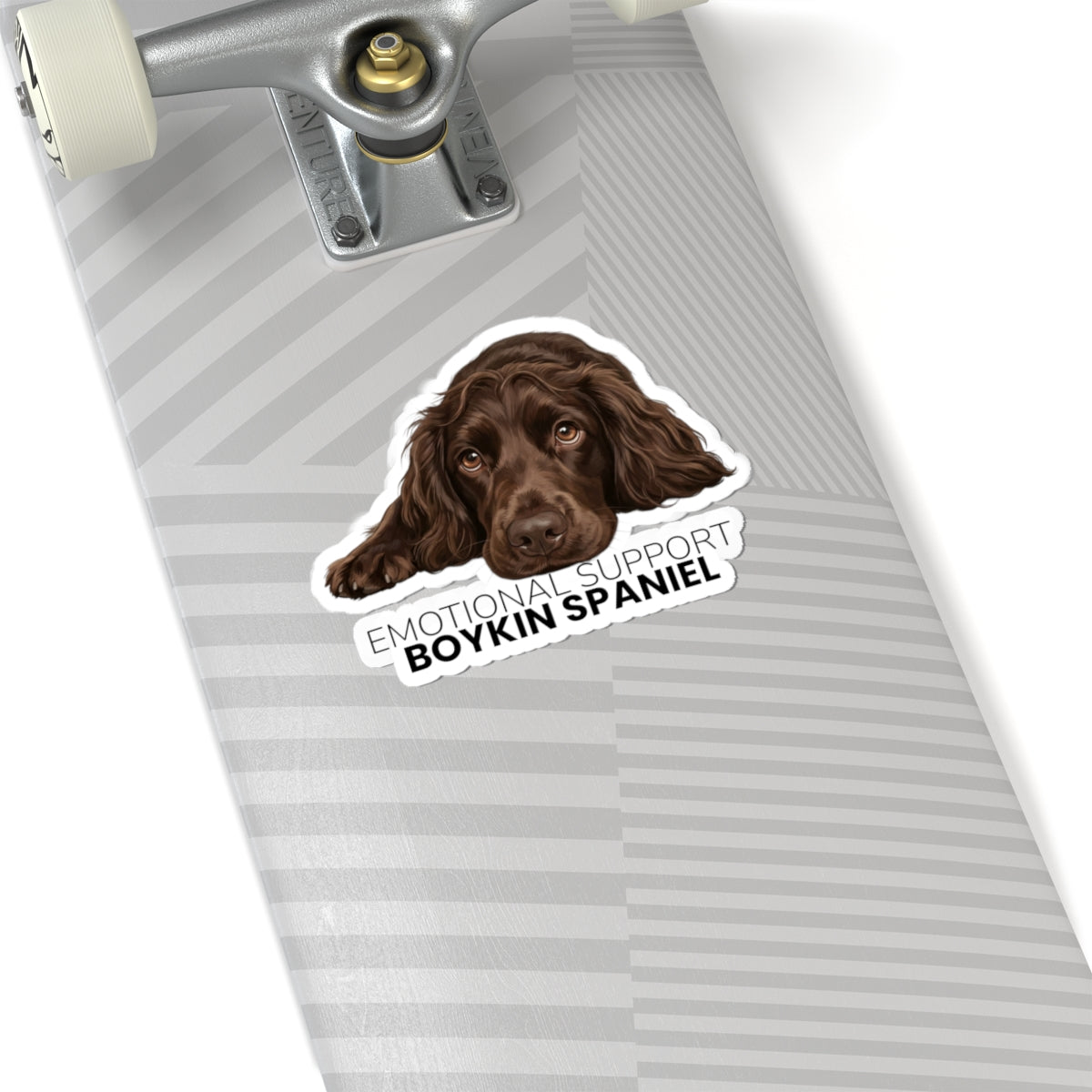 Boykin Spaniel Emotional Support Kiss-Cut Vinyl Sticker