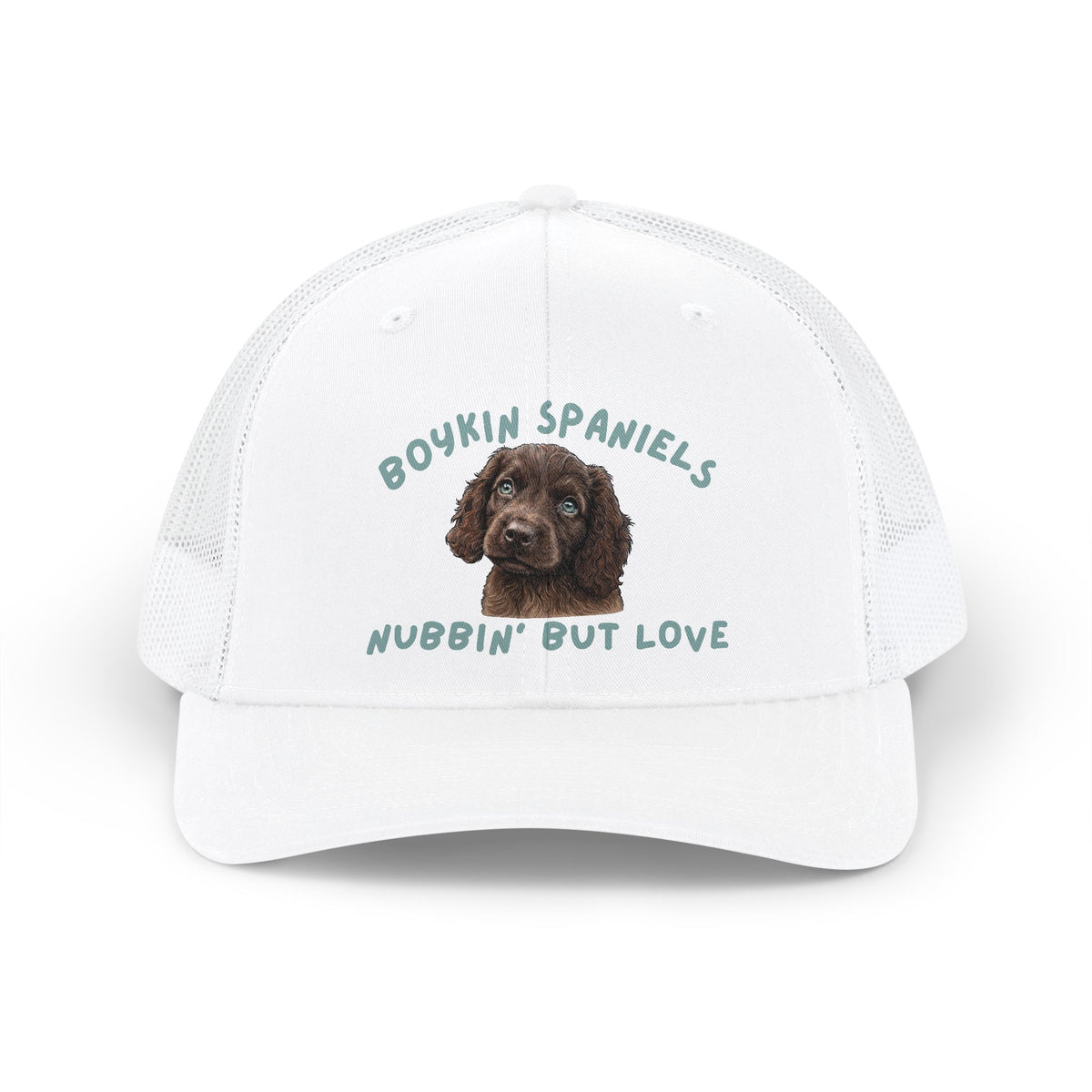 Boykin Spaniel "Nubbìn' But Love" Snapback Trucker Cap