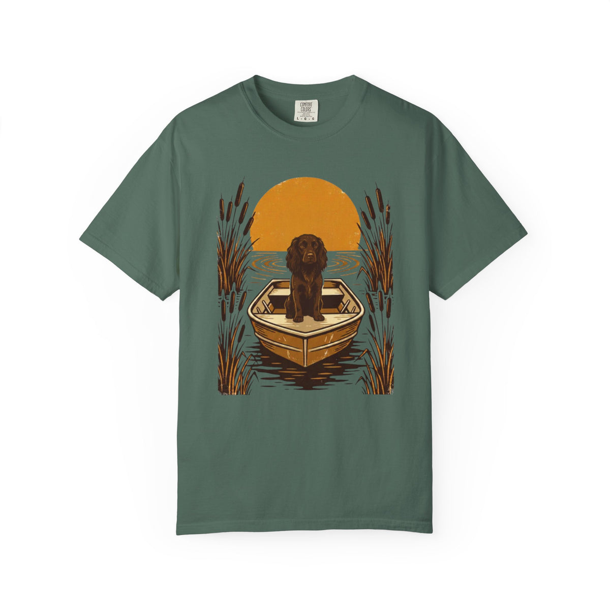 Boykin Spaniel "The Dog That Doesn't Rock the Boat" Duck Hunting T-Shirt