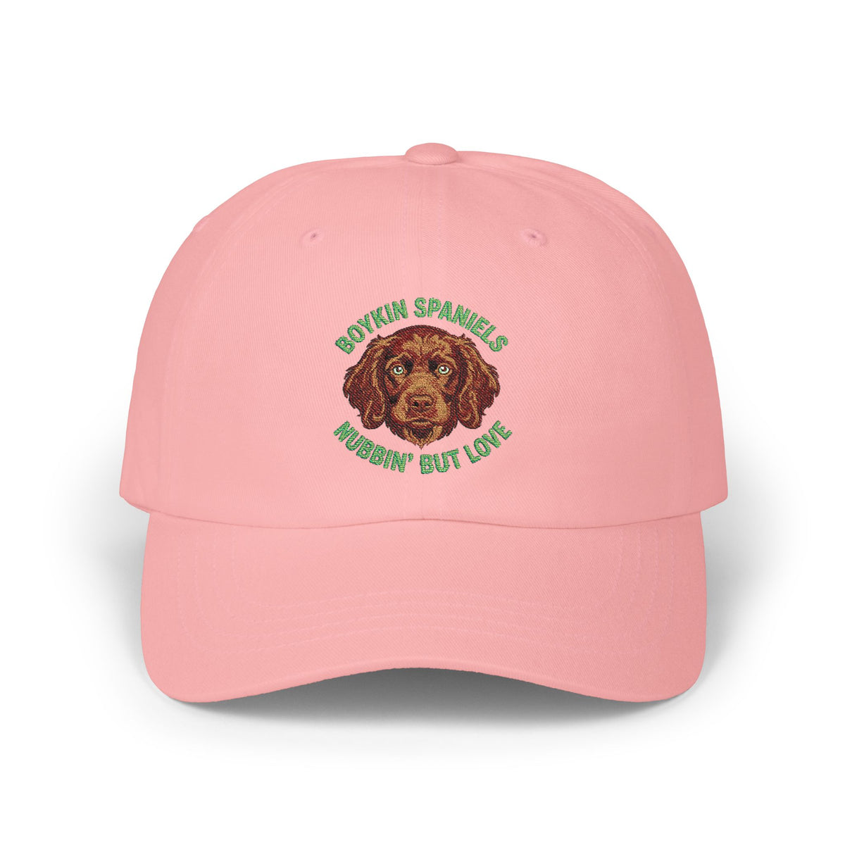 Boykin Spaniel Puppy "Nubbin' But Love" Embroidered Classic Hat