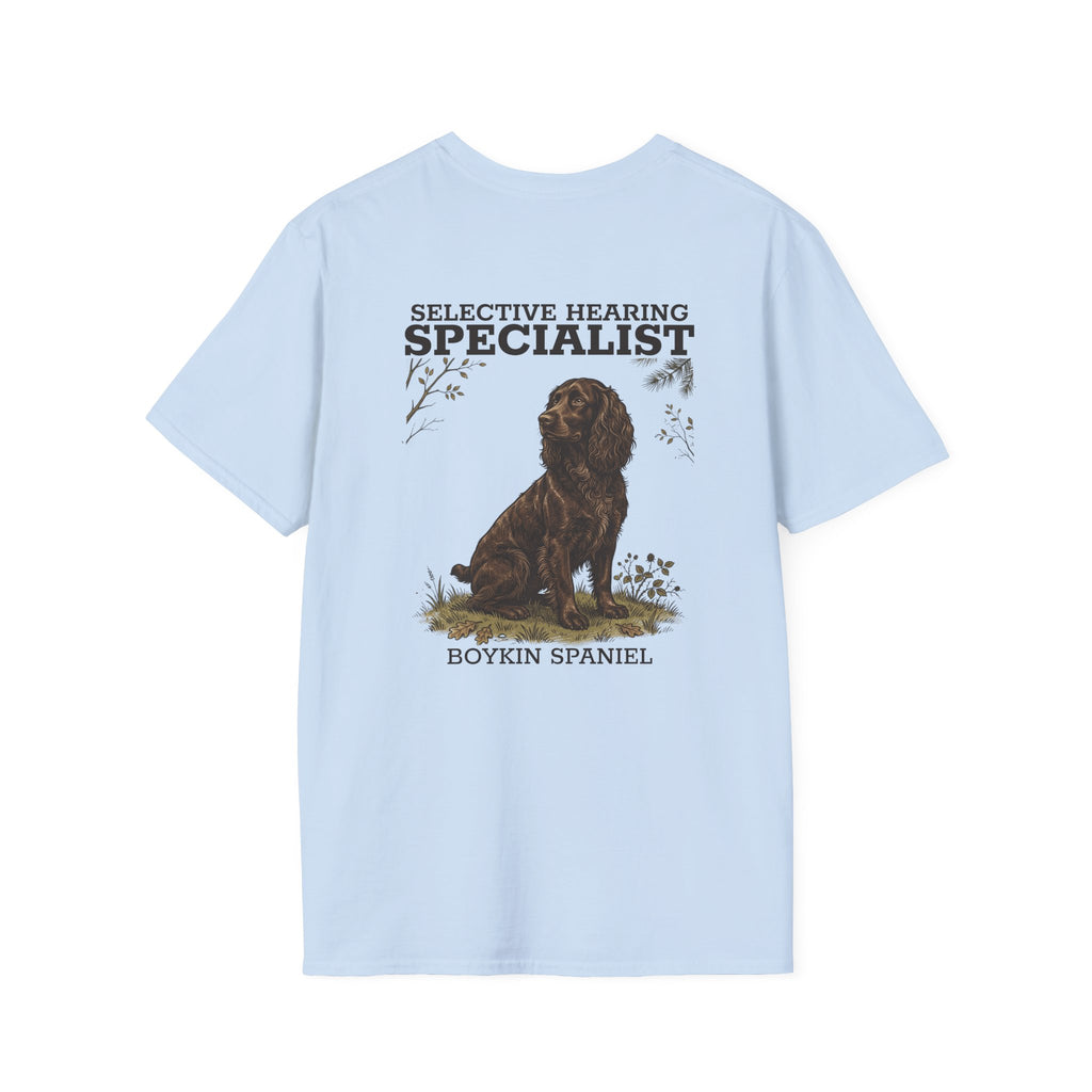Boykin Spaniel Selective Hearing Specialist T-Shirt
