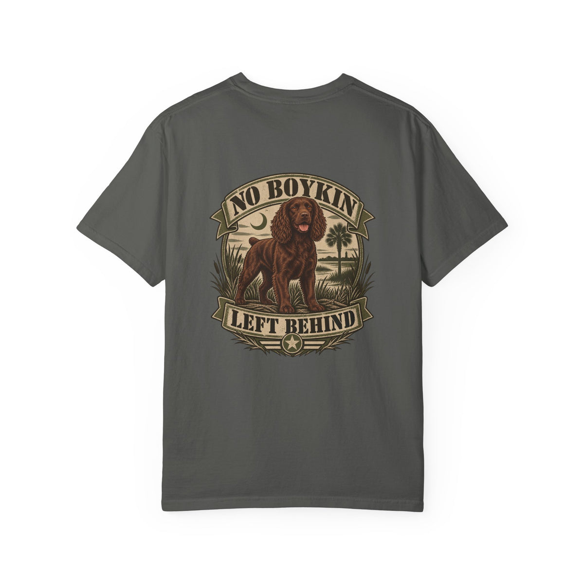 No Boykin Left Behind Operation Little Brown Dog Fundraiser T Shirt