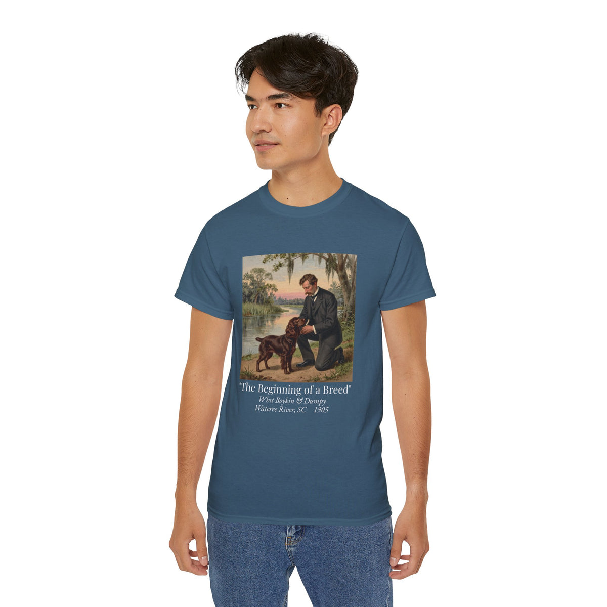 Boykin Spaniel "The Beginning of a Breed" Heritage T-Shirt