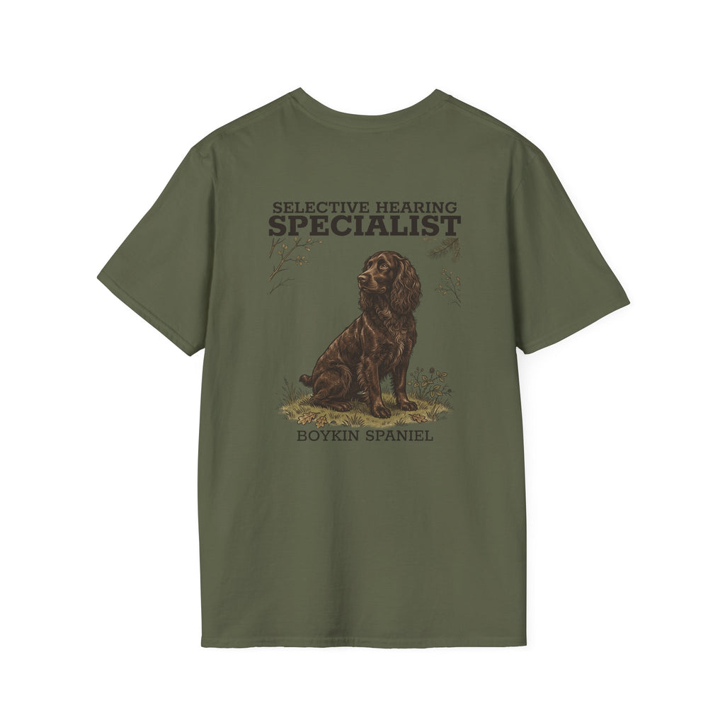 Boykin Spaniel Selective Hearing Specialist T-Shirt