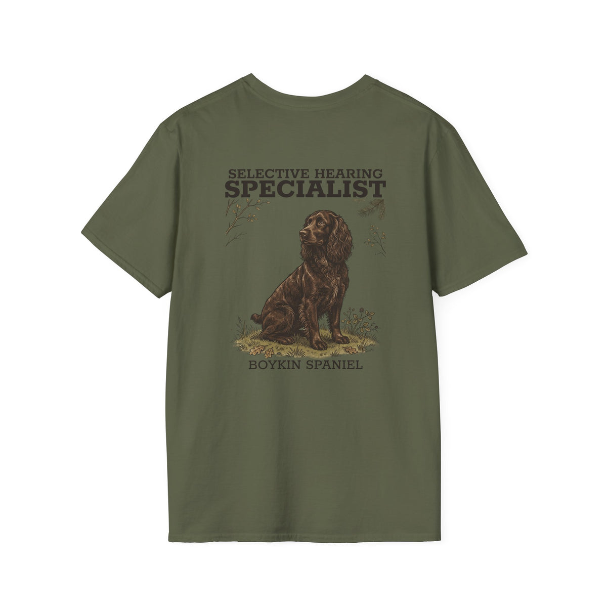 Boykin Spaniel Selective Hearing Specialist T-Shirt