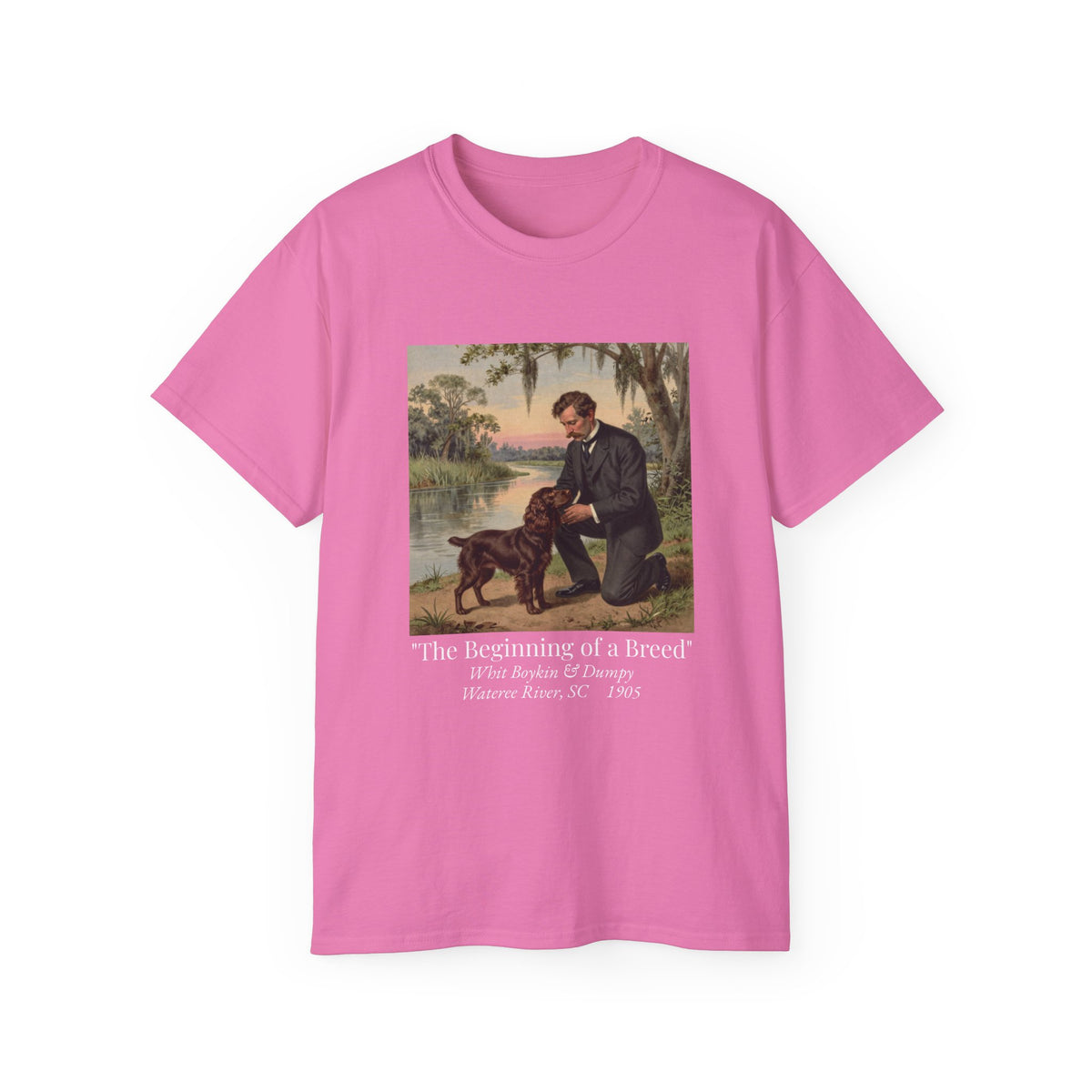 Boykin Spaniel "The Beginning of a Breed" Heritage T-Shirt