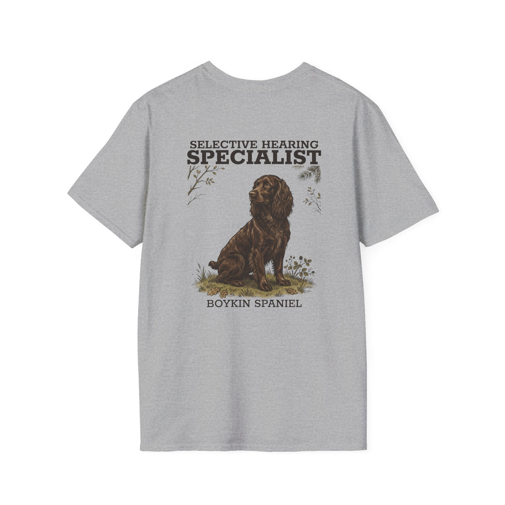 Boykin Spaniel Selective Hearing Specialist T-Shirt