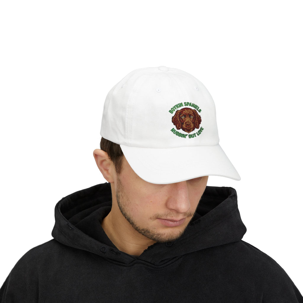 Boykin Spaniel Puppy "Nubbin' But Love" Embroidered Classic Hat