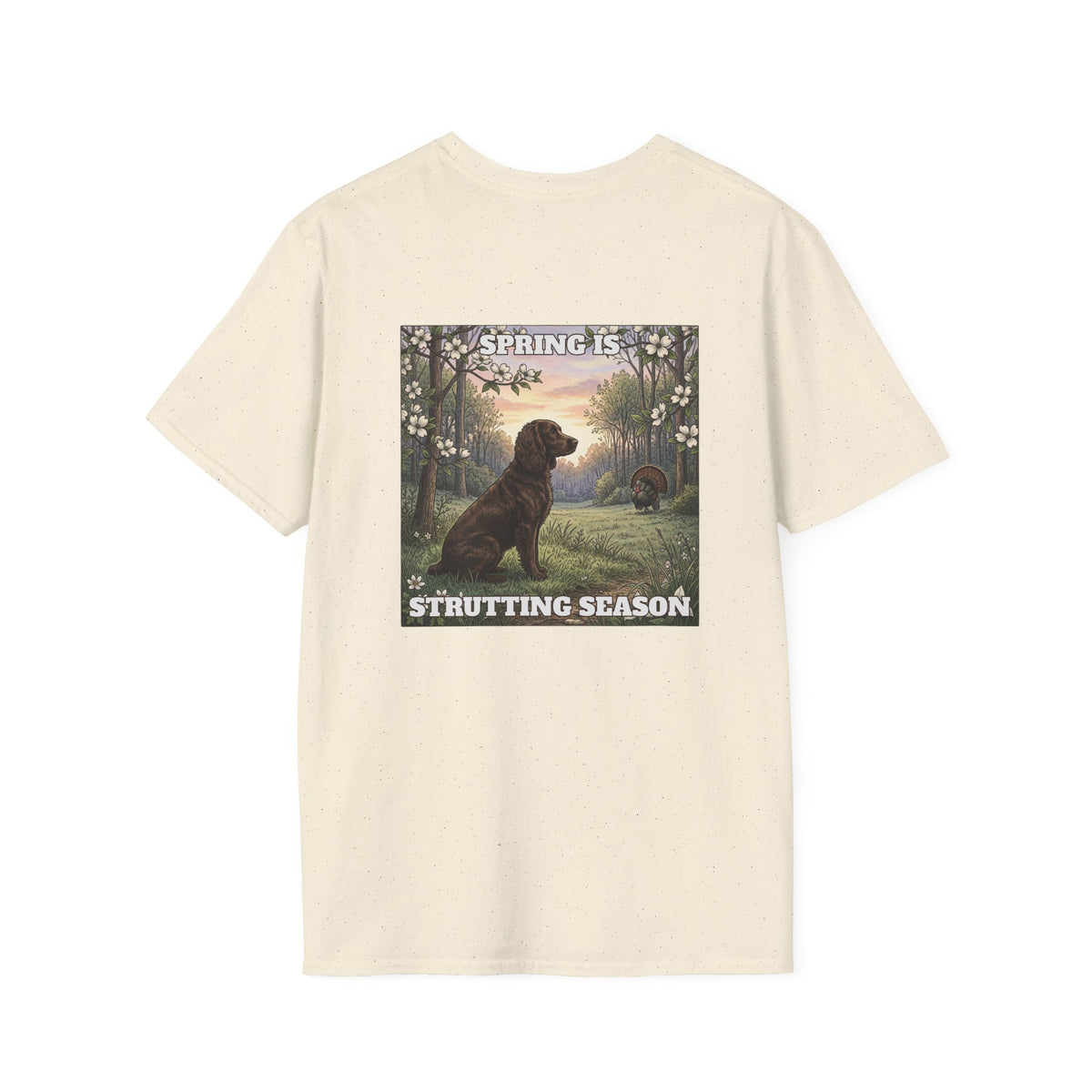 Boykin Spaniel "Spring is Strutting Season" T-Shirt