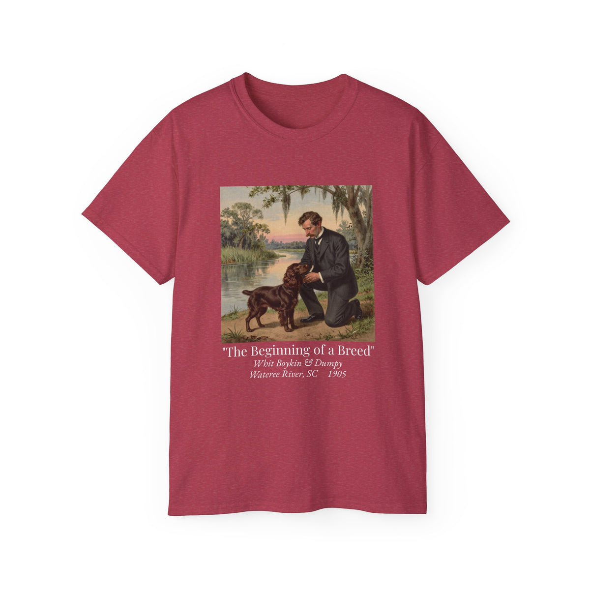 Boykin Spaniel "The Beginning of a Breed" Heritage T-Shirt