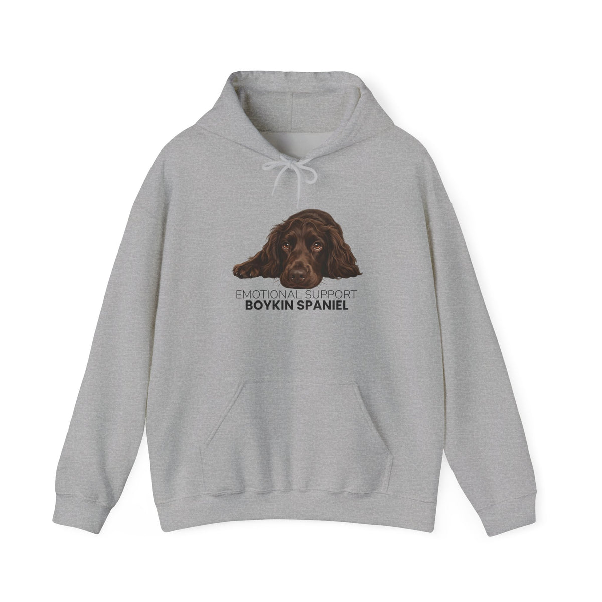 Boykin Spaniel Illustration Emotional Support Hoodie
