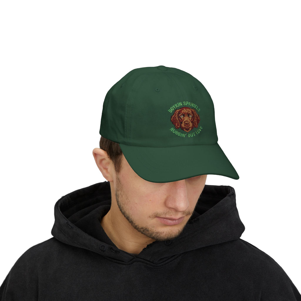 Boykin Spaniel Puppy "Nubbin' But Love" Embroidered Classic Hat