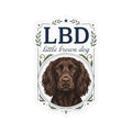 Boykin Spaniel Little Brown Dog LBD Kiss-Cut Vinyl Sticker