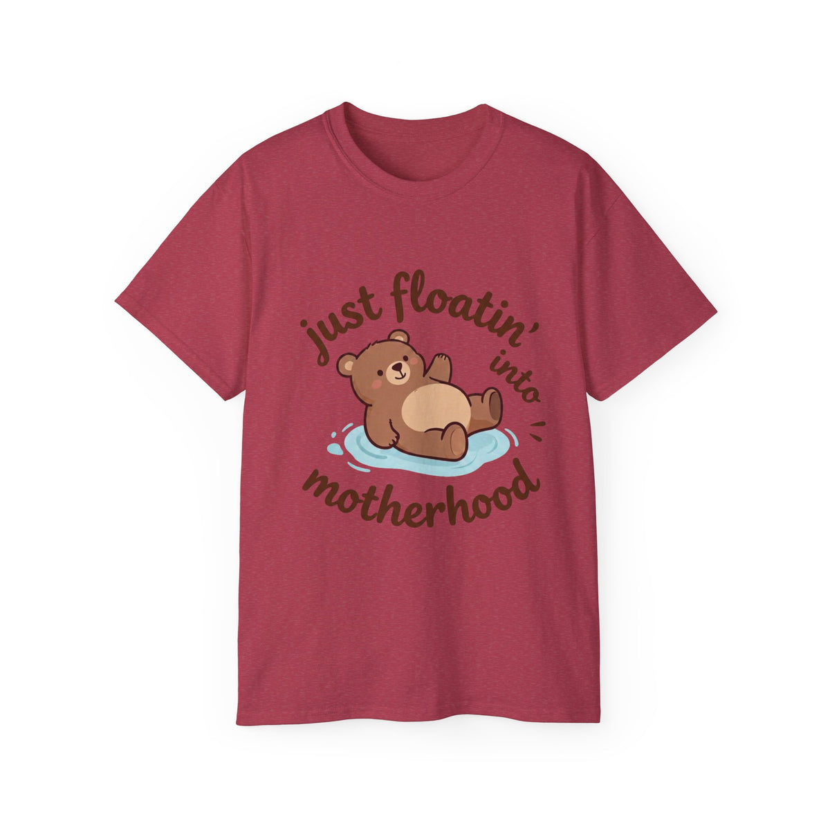 Bear "Floatin' Into Motherhood" Maternity T-Shirt