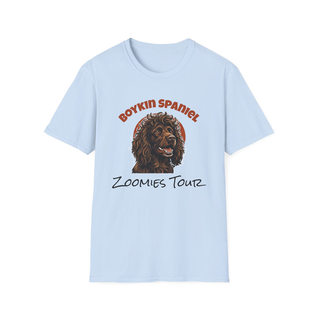 Boykin Spaniel Zoomies Tour Retro Bootleg Band Shirt