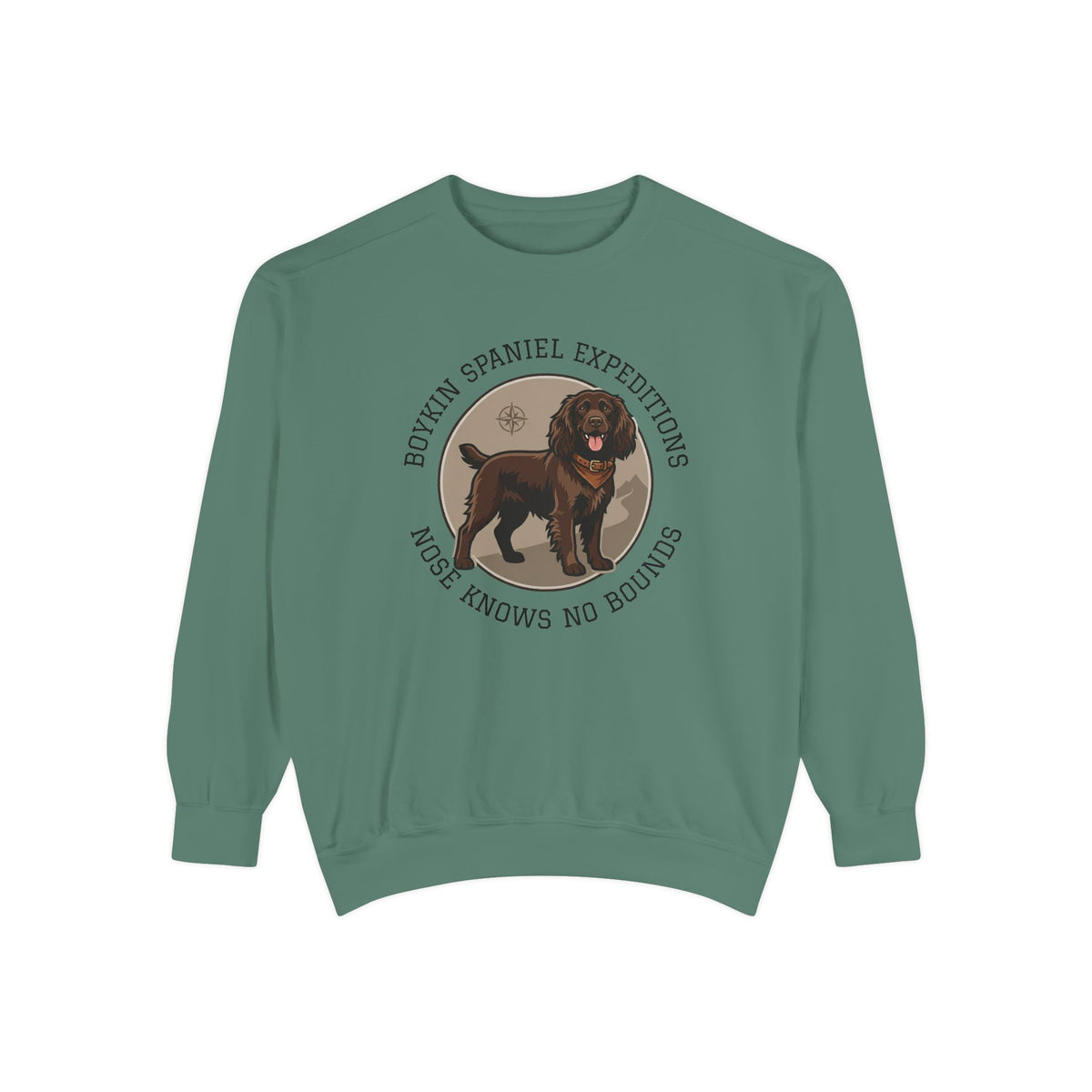 Boykin Spaniel Expeditions "Nose Knows No Bounds" Sweatshirt