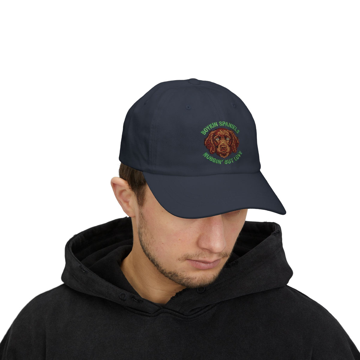 Boykin Spaniel Puppy "Nubbin' But Love" Embroidered Classic Hat