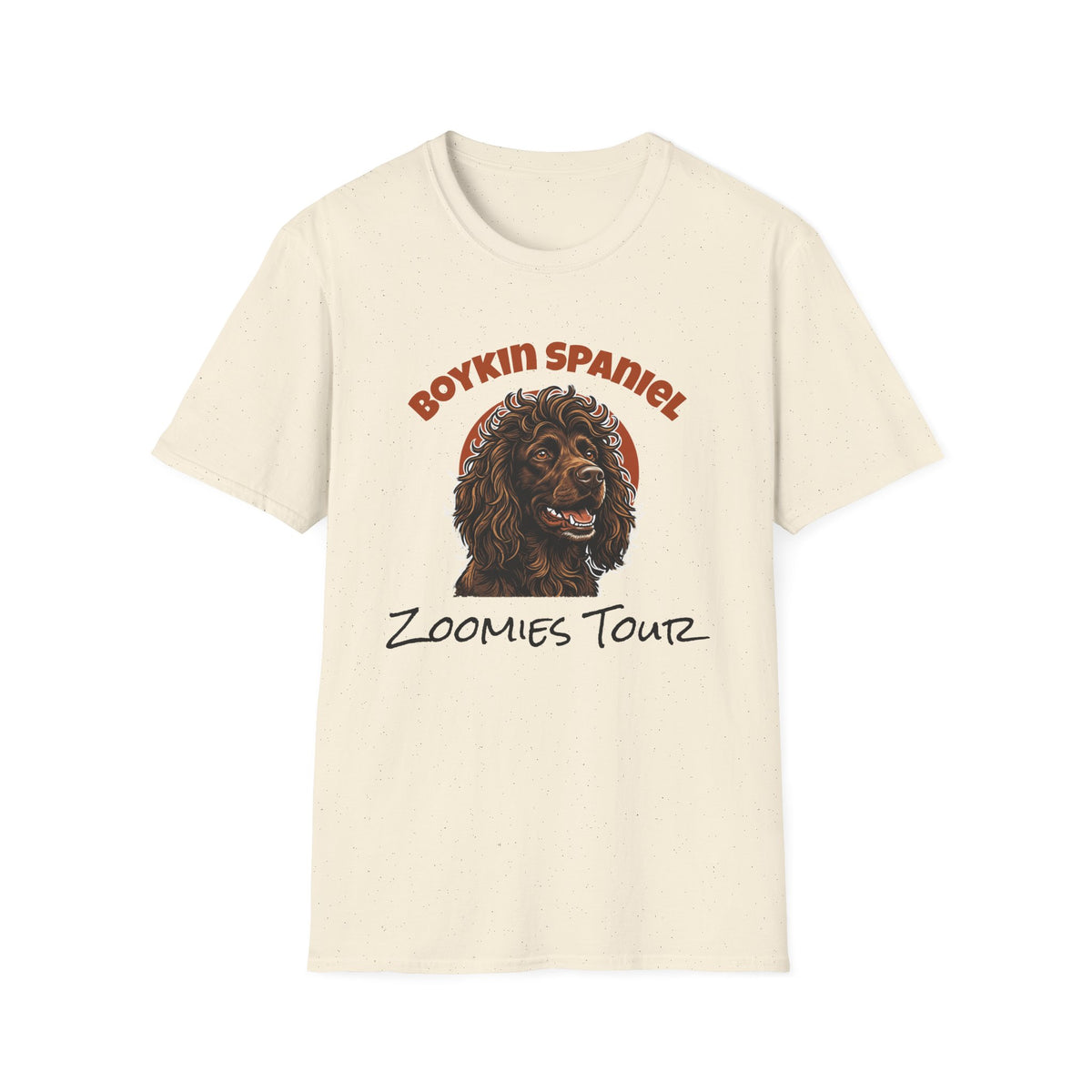 Boykin Spaniel Zoomies Tour Retro Bootleg Band Shirt