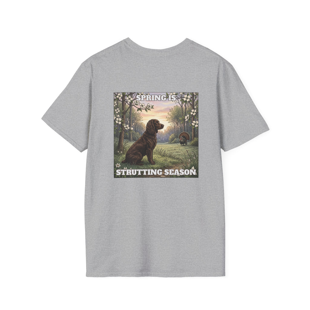 Boykin Spaniel "Spring is Strutting Season" T-Shirt