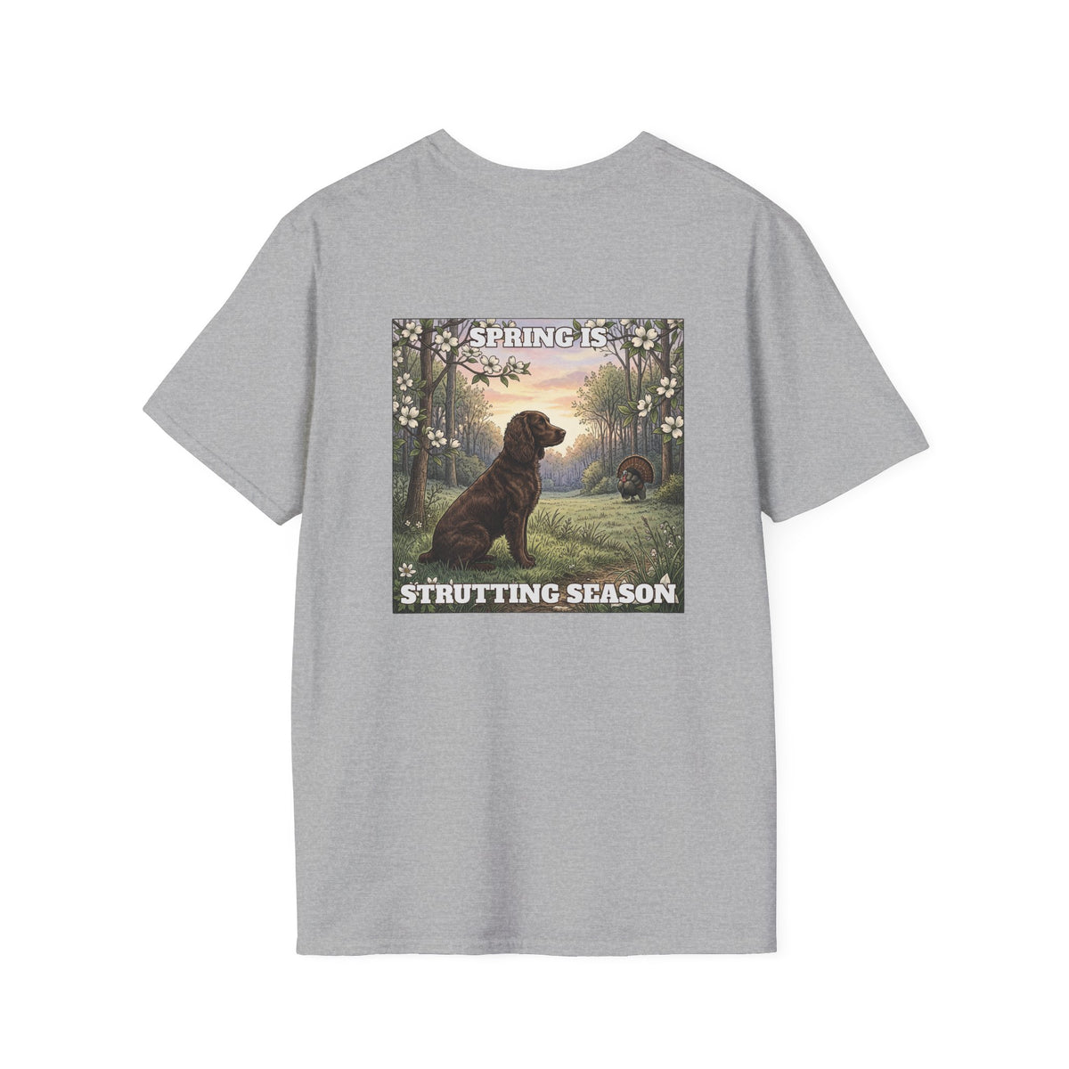 Boykin Spaniel "Spring is Strutting Season" T-Shirt