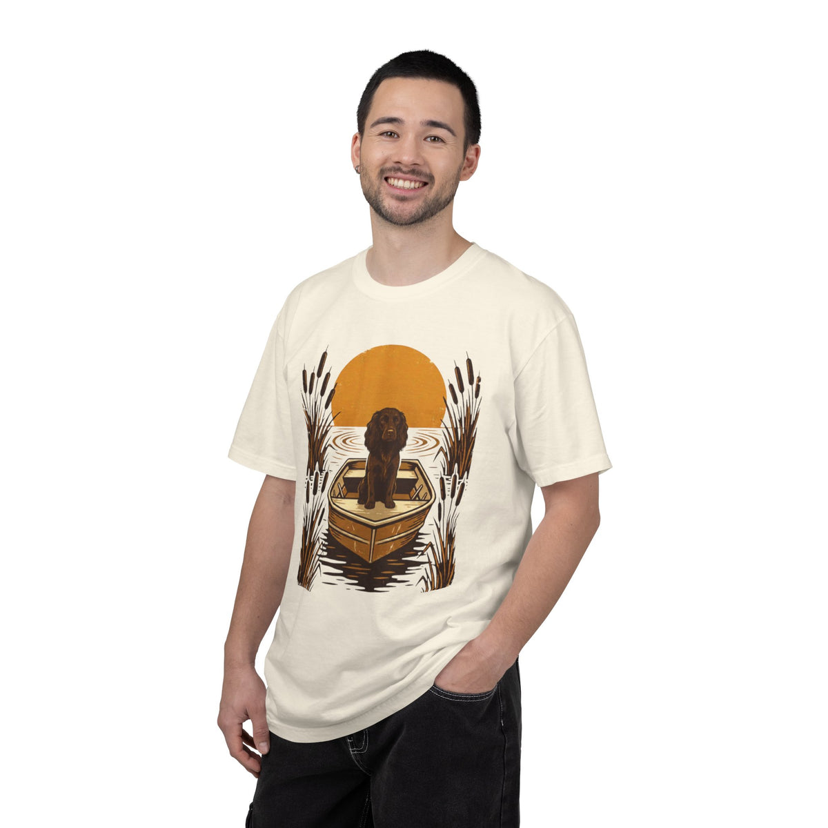 Boykin Spaniel "The Dog That Doesn't Rock the Boat" Duck Hunting T-Shirt