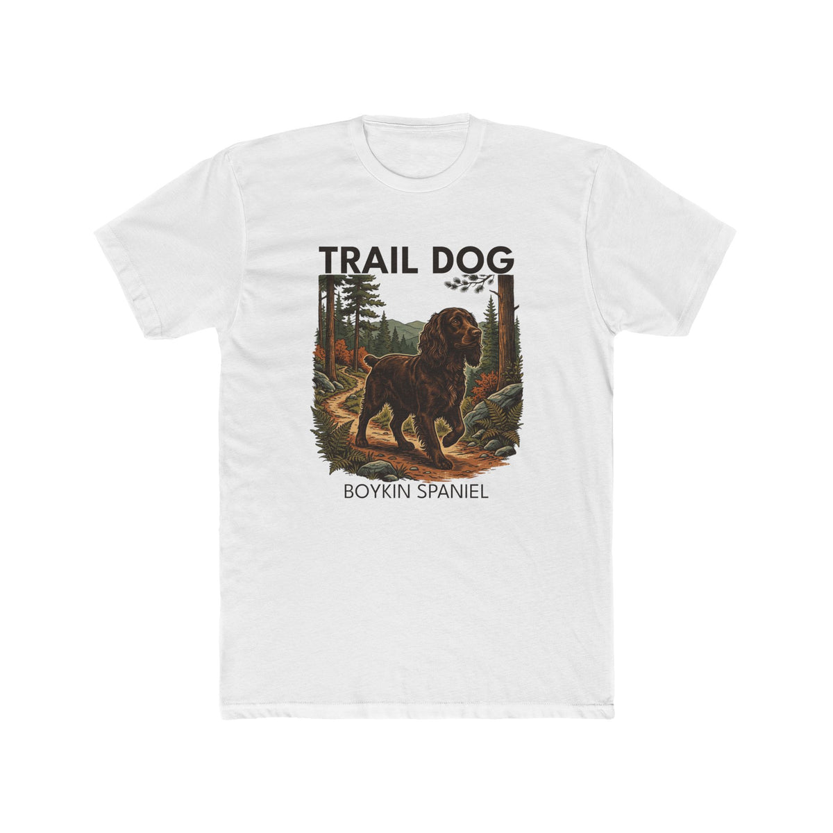 Boykin Spaniel Trail Dog T-Shirt