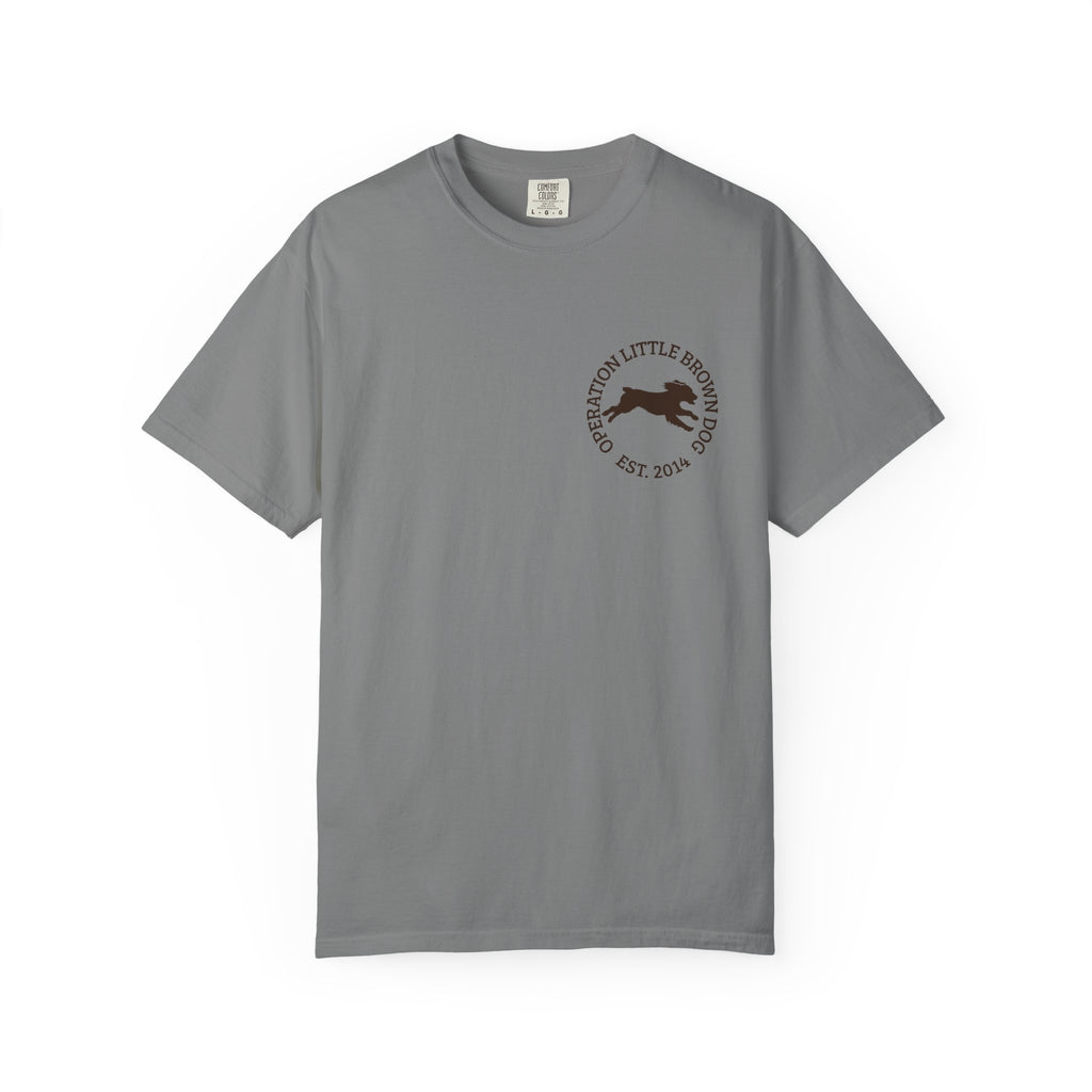 No Boykin Left Behind Operation Little Brown Dog Fundraiser T Shirt