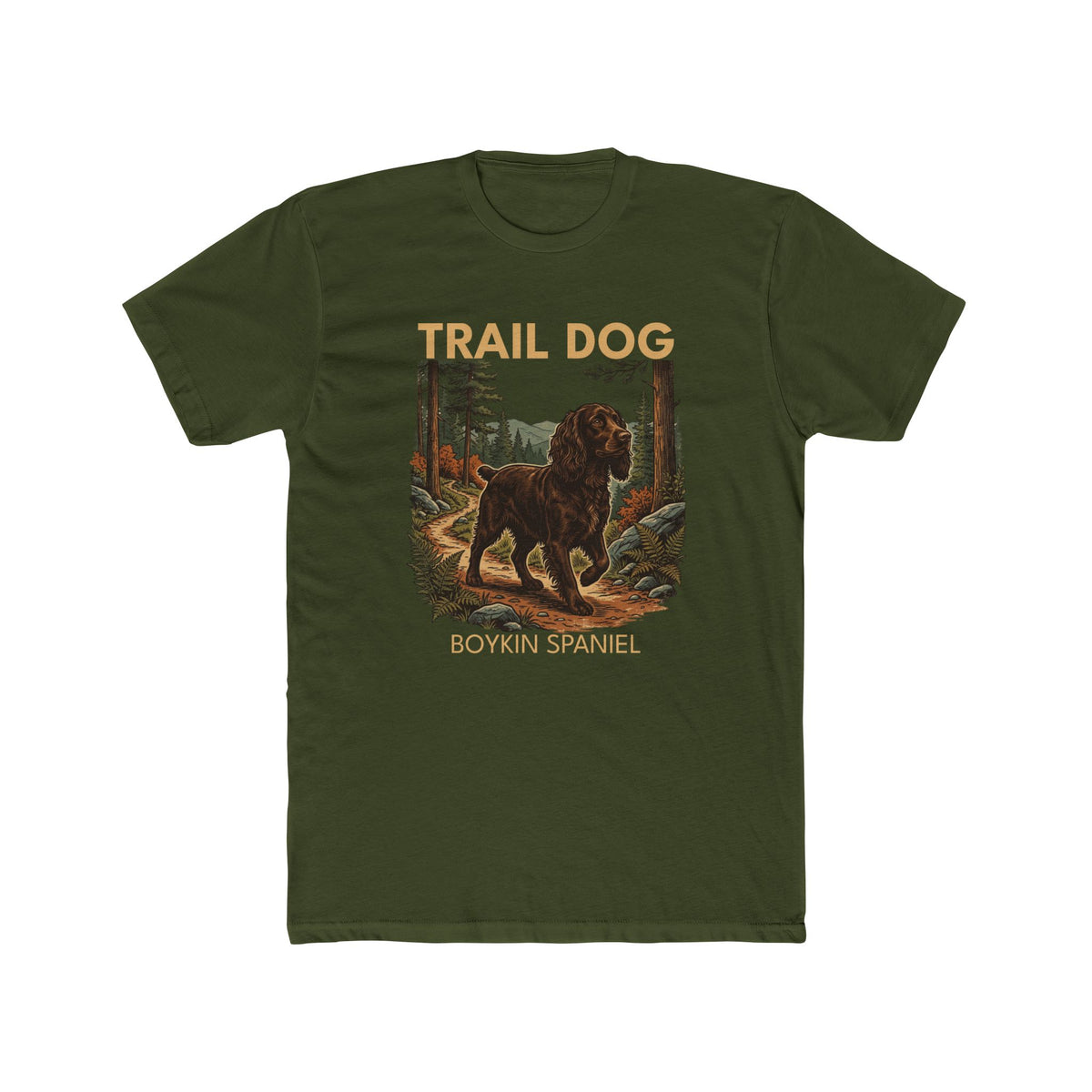 Boykin Spaniel Trail Dog T-Shirt