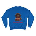 Boykin Spaniel Puppy "Grinchy Paws" Christmas Sweatshirt