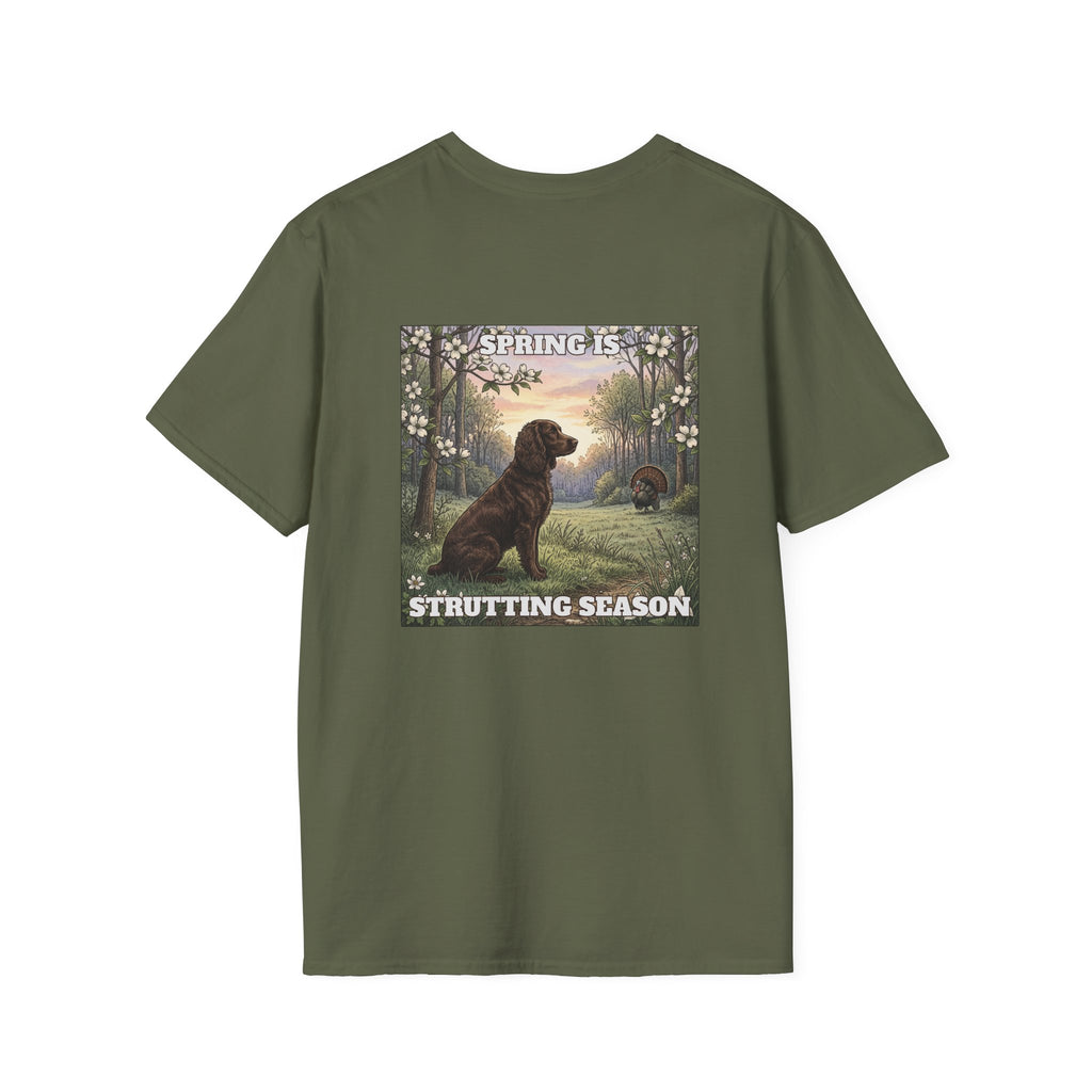Boykin Spaniel "Spring is Strutting Season" T-Shirt