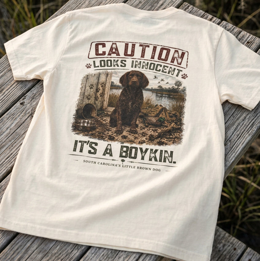 Boykin Spaniel “Looks Innocent” T-Shirt
