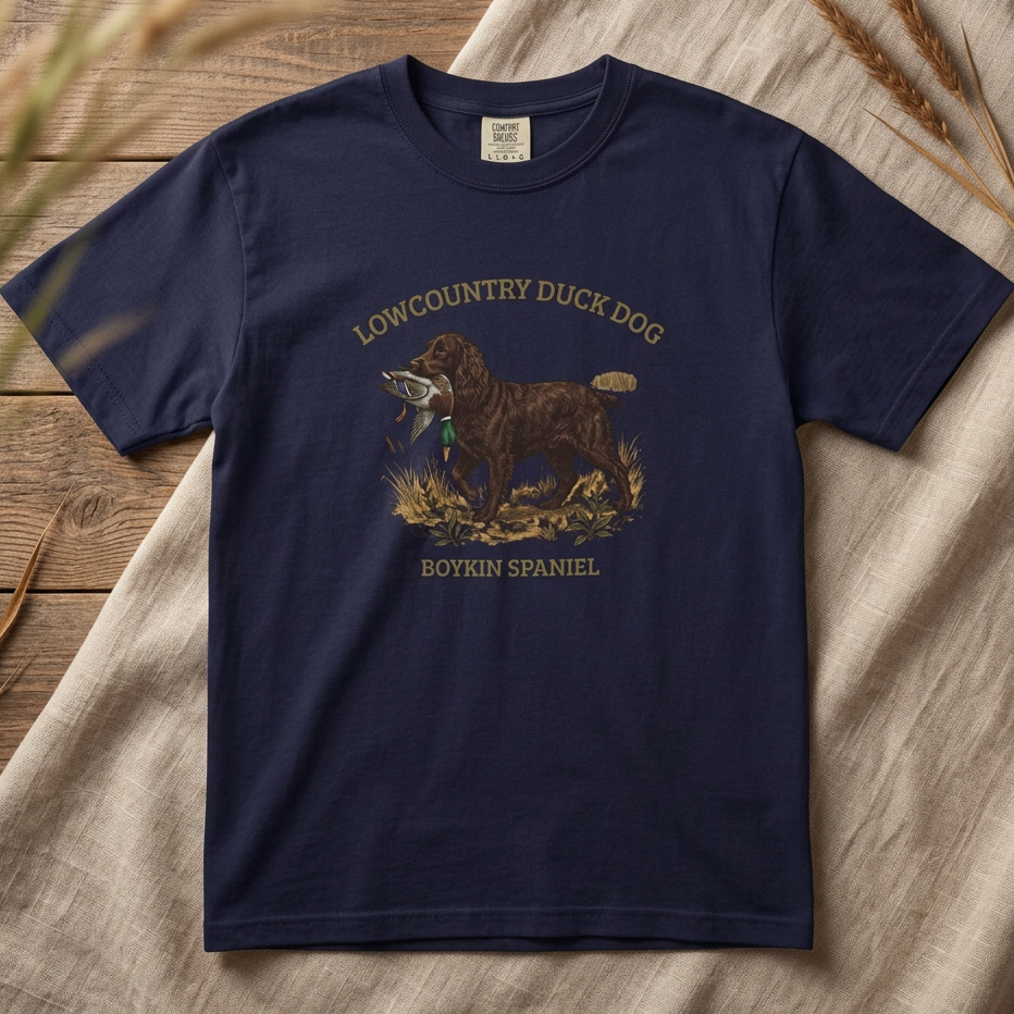 Boykin Spaniel Duck Dog South Carolina Hunting T-shirt