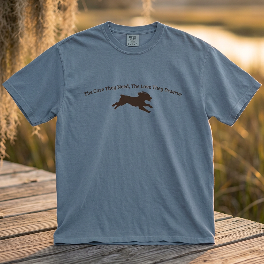 Rescuing Boykin Spaniels Operation Little Brown Dog Fundraiser T Shirt