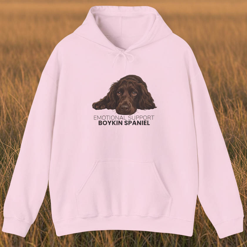 Boykin Spaniel Illustration Emotional Support Hoodie