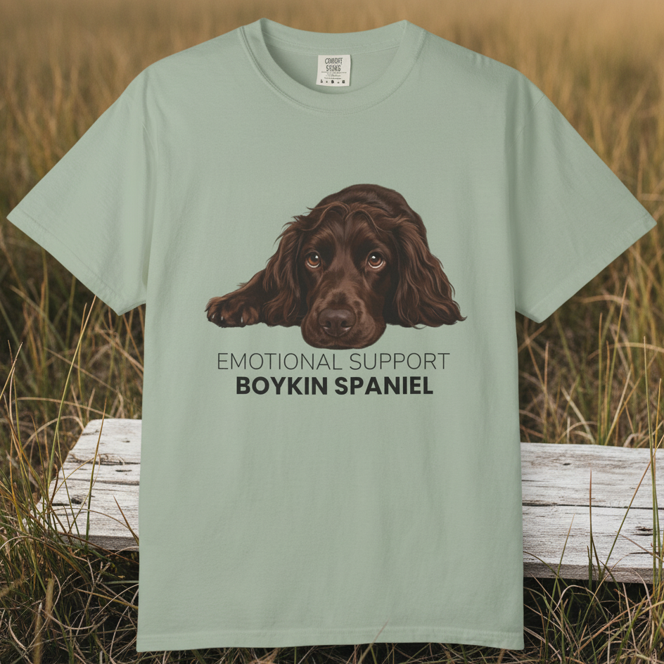 Boykin Spaniel Emotional Support T-Shirt