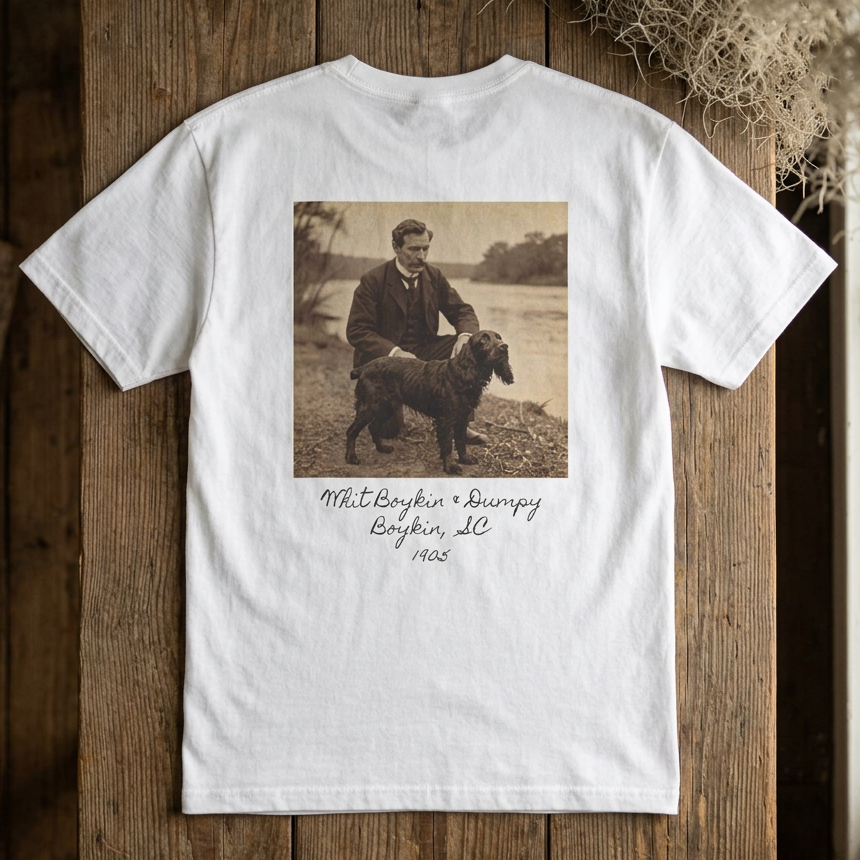 Boykin Spaniel “Where It Began” T-Shirt